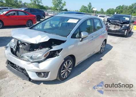 2015 Honda Fit Ex/Ex-L z USA, uszkodzony, nr VIN 3HGGK5H80FM707753